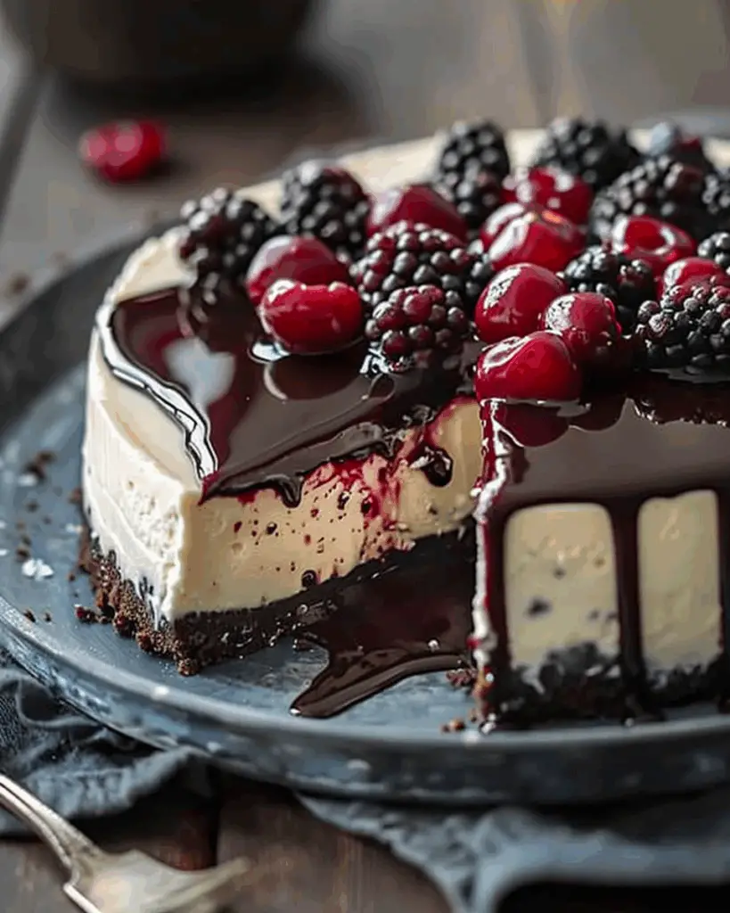 Black Forest Cheesecake Delight