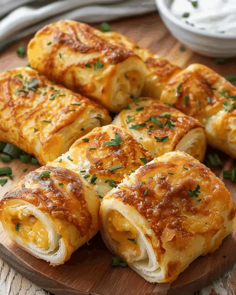 Cheesy Garlic Butter Rollups
