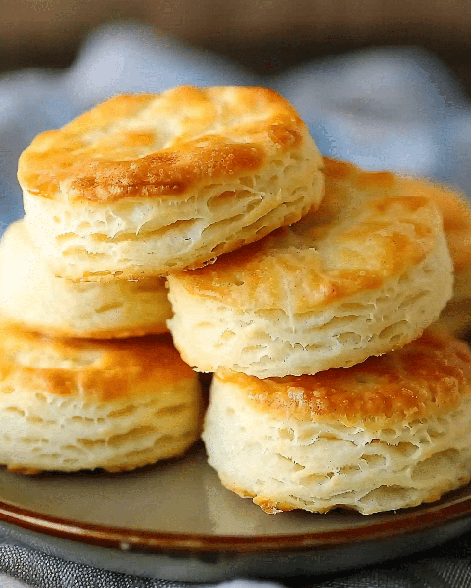 Melt-In-Your-Mouth 2-Ingredient Biscuits