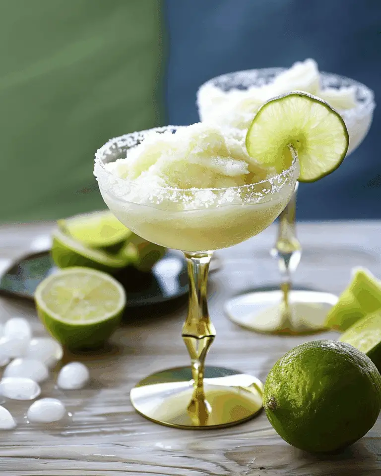 Non-Alcoholic Frozen Margarita