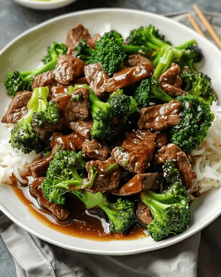 Chinese Beef and Broccoli 