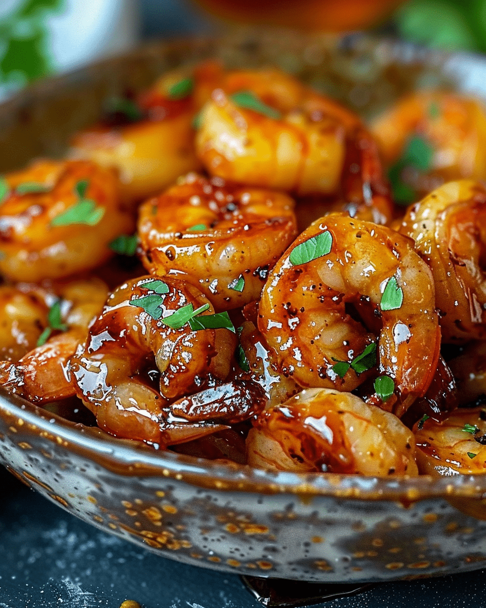 Crispy Honey Glazed Shrimp