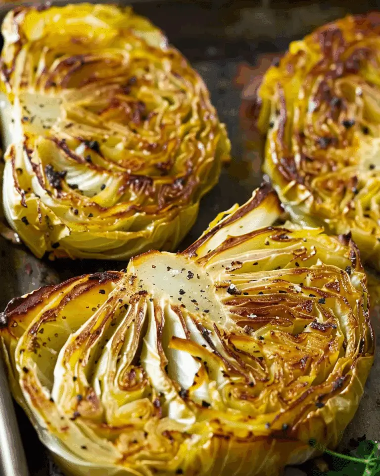 Easy Roasted Cabbage Steaks