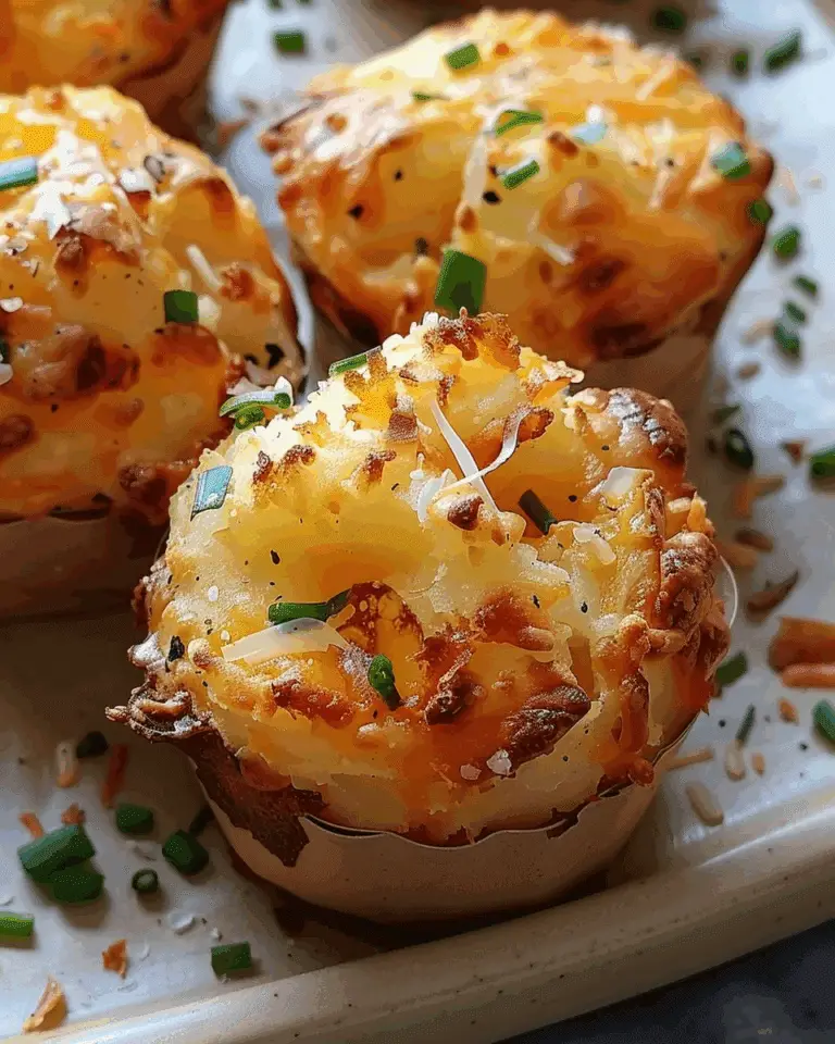 Cheesy Mashed Potato Puffs