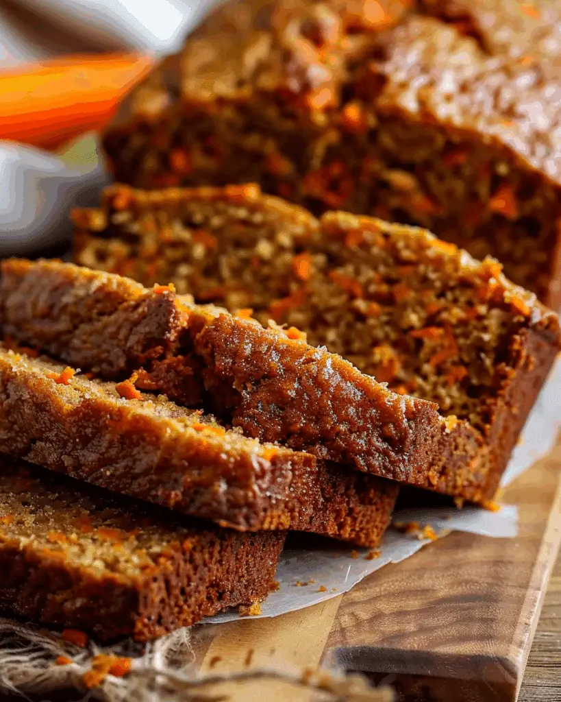 Easy Homemade Carrot Bread