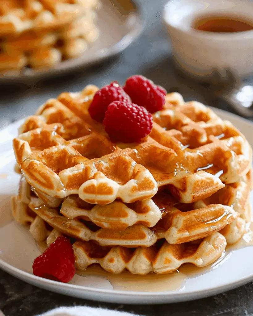 High Protein Waffles