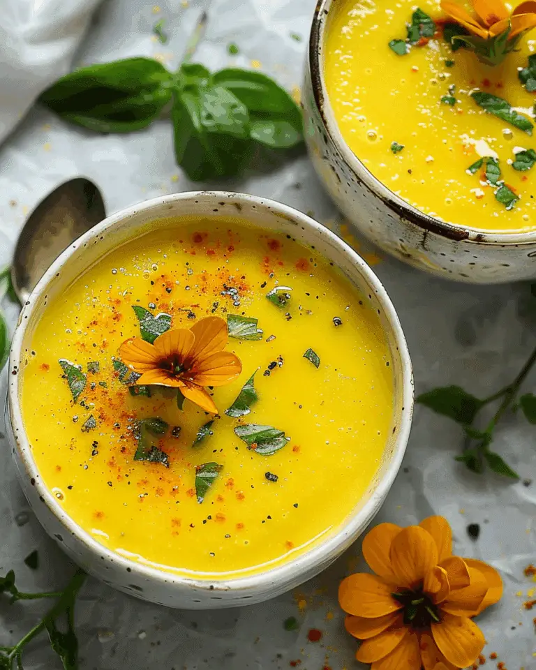 Yellow Gazpacho
