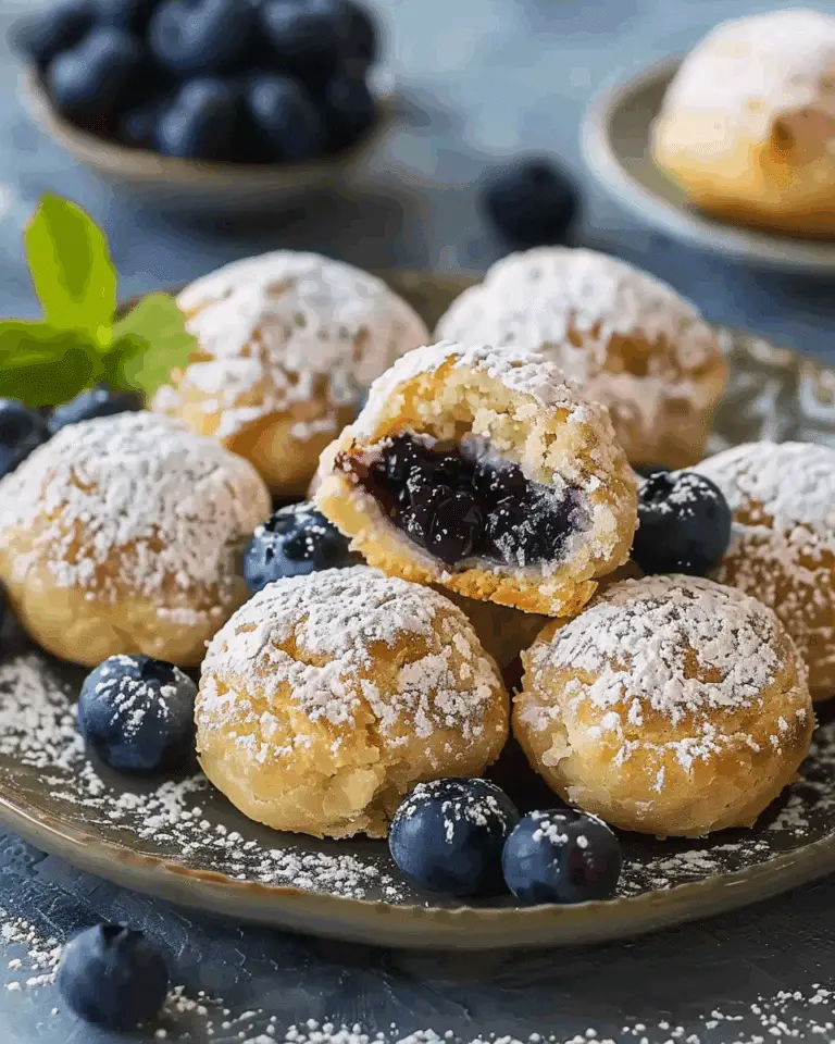 Blueberry Pie Bombs