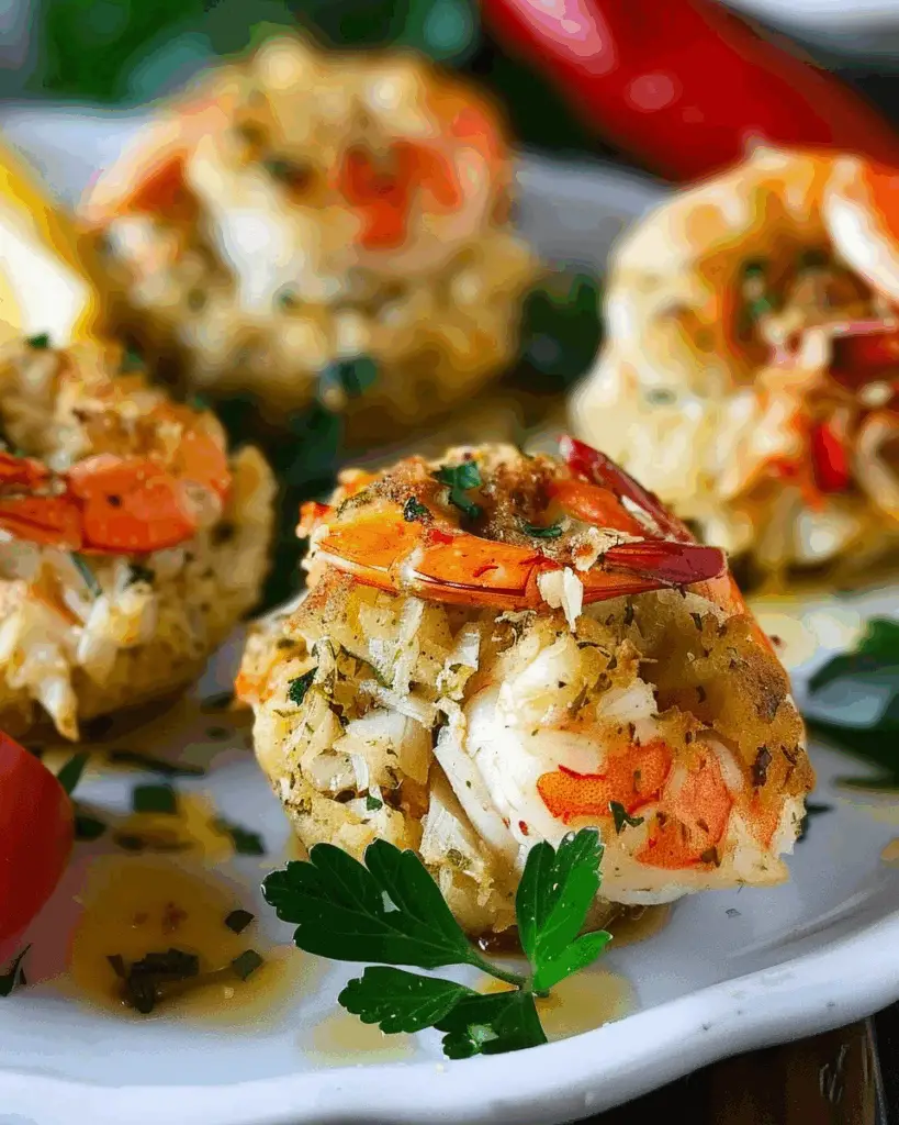 Crab Cake Stuffed Shrimp