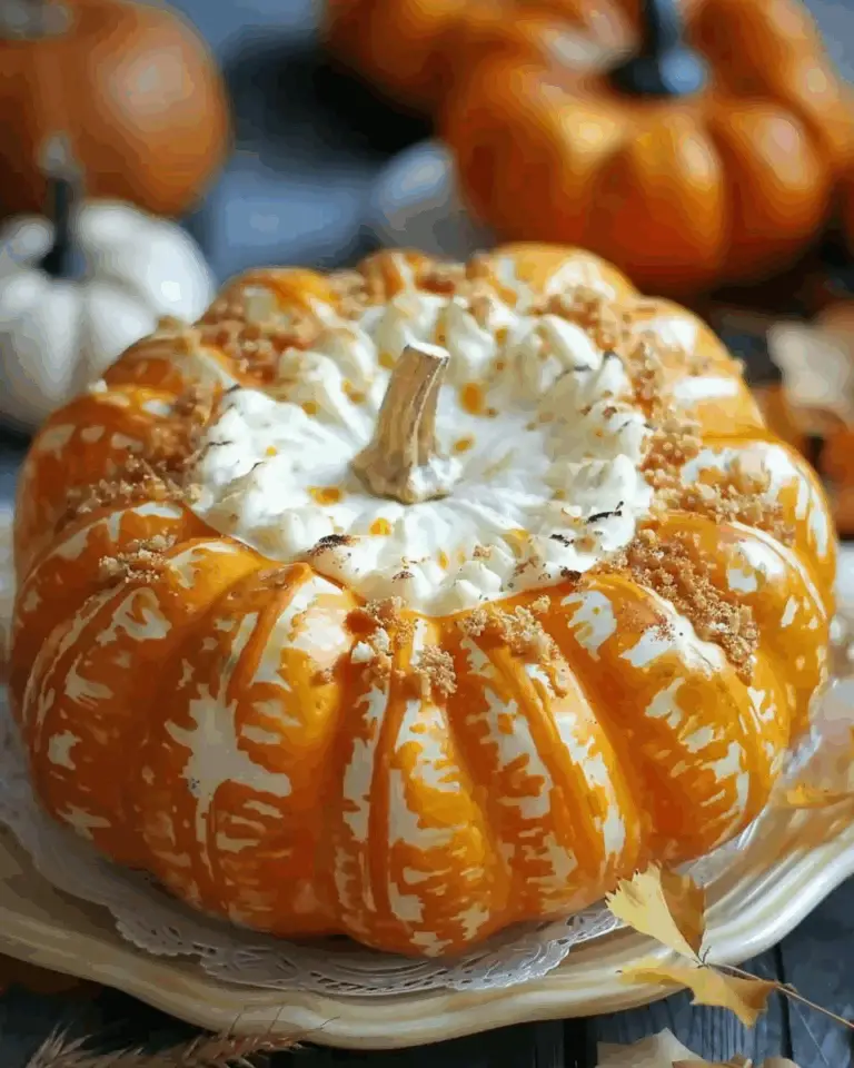 Crescent Pumpkins with Cream Cheese and Pumpkin Pie Filling