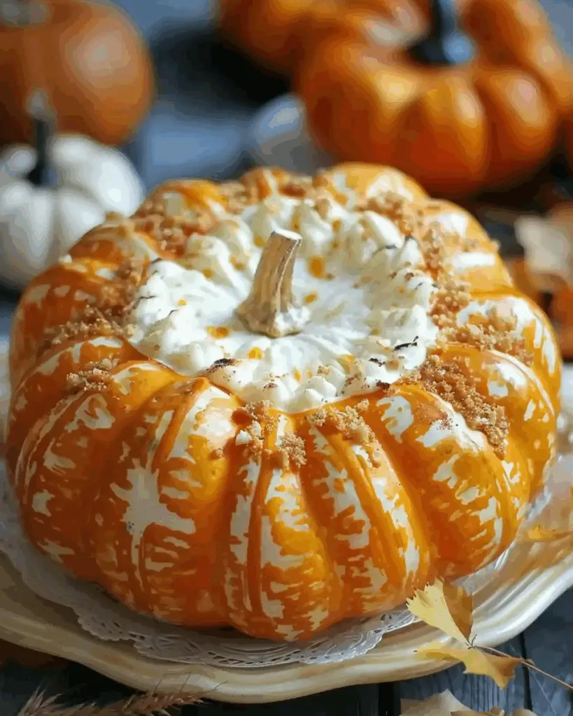 Crescent Pumpkins with Cream Cheese and Pumpkin Pie Filling
