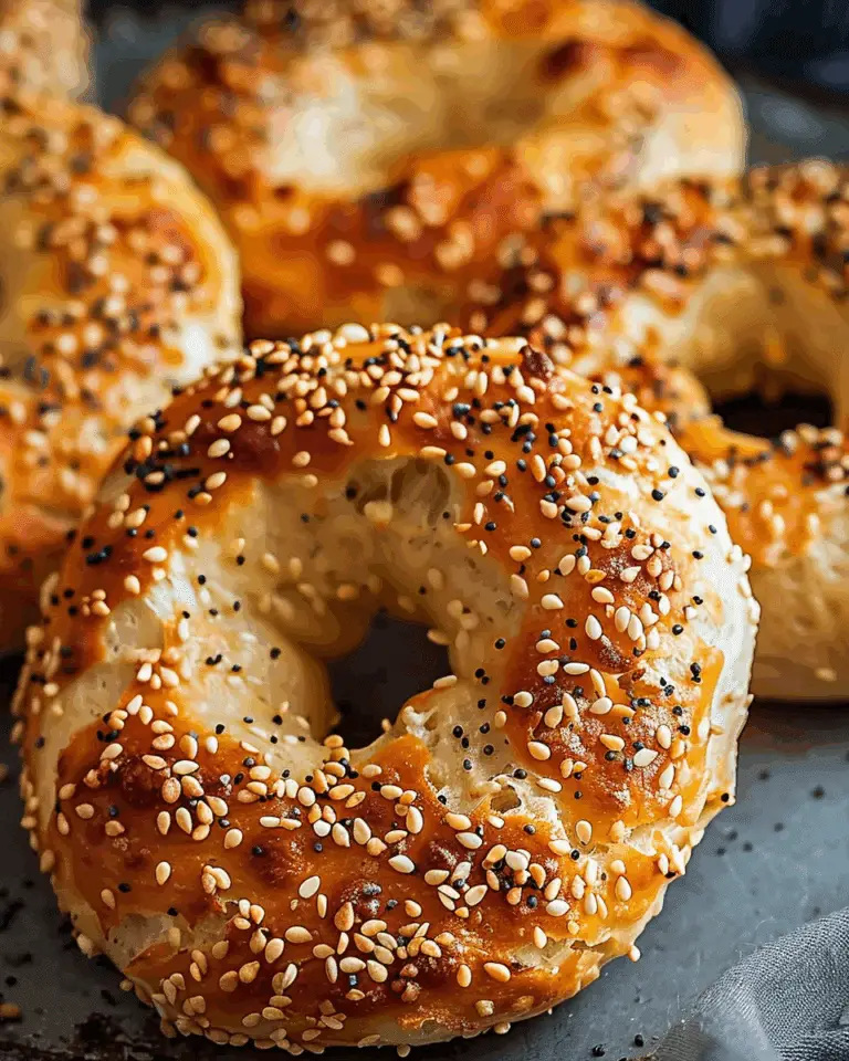 Greek Yogurt Bagels