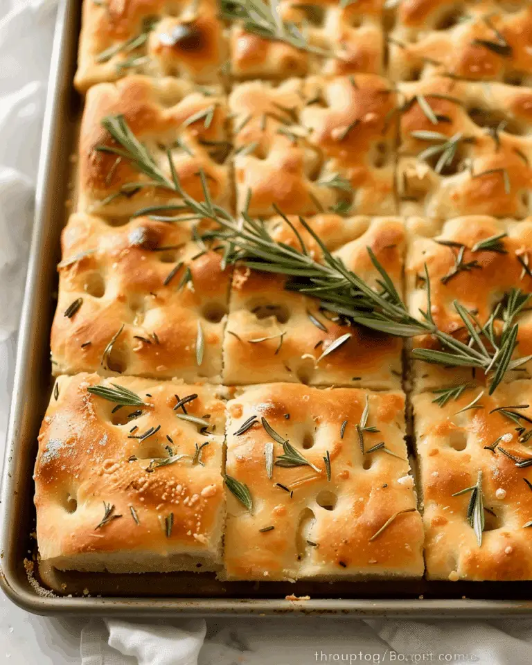 Rosemary Focaccia Bread