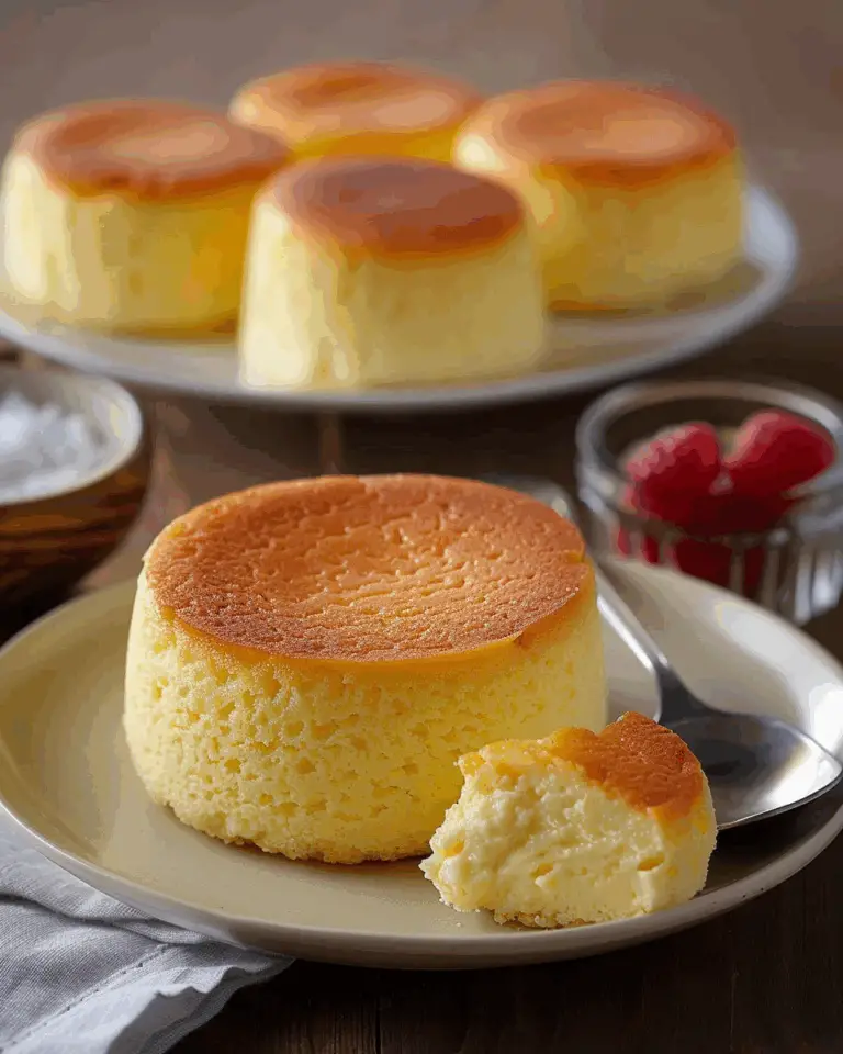 Soft Mini Soufflé Cheesecake
