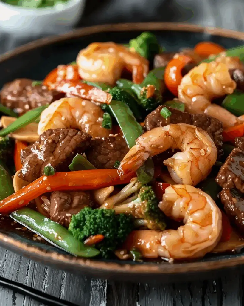 Steak and Shrimp Stir Fry