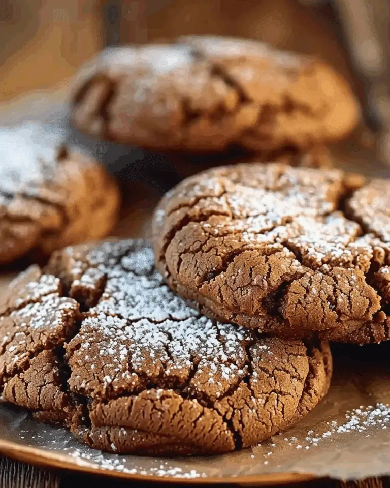 Cinnamon Coffee Crinkles for Your Cookie Tray