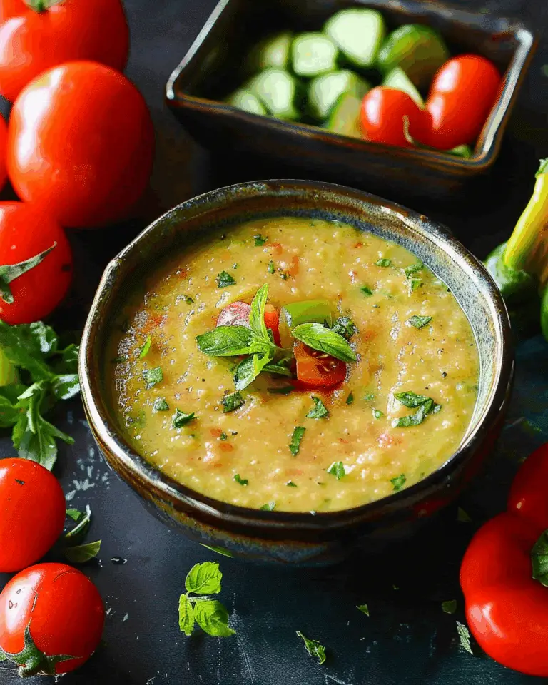 Guaczpacho (Guacamole Gazpacho)