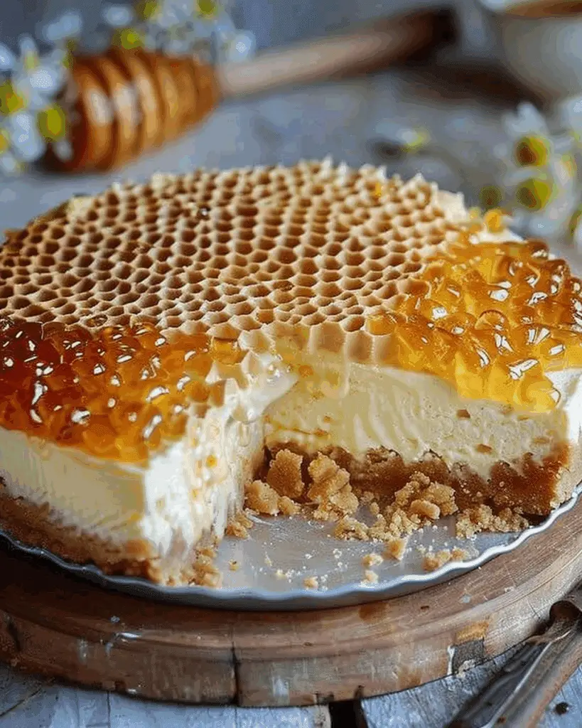 Honeycomb Delight Cheesecake