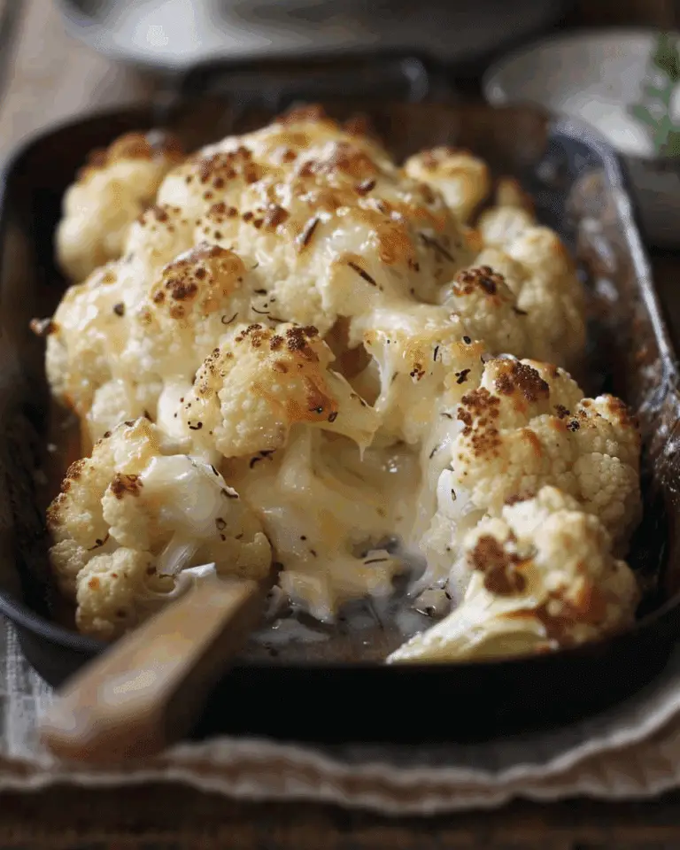 Cauliflower Cheese
