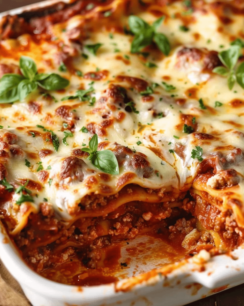 Easy Lasagna Recipe with Cottage Cheese