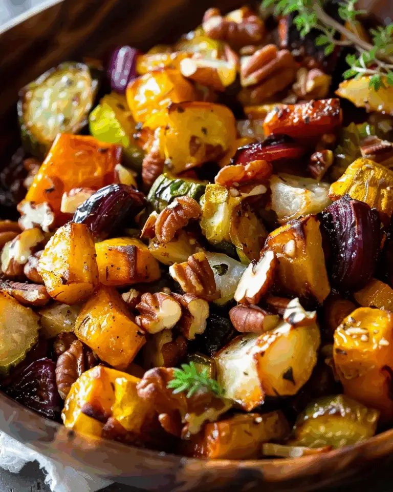 Maple Walnut Roasted Vegetables