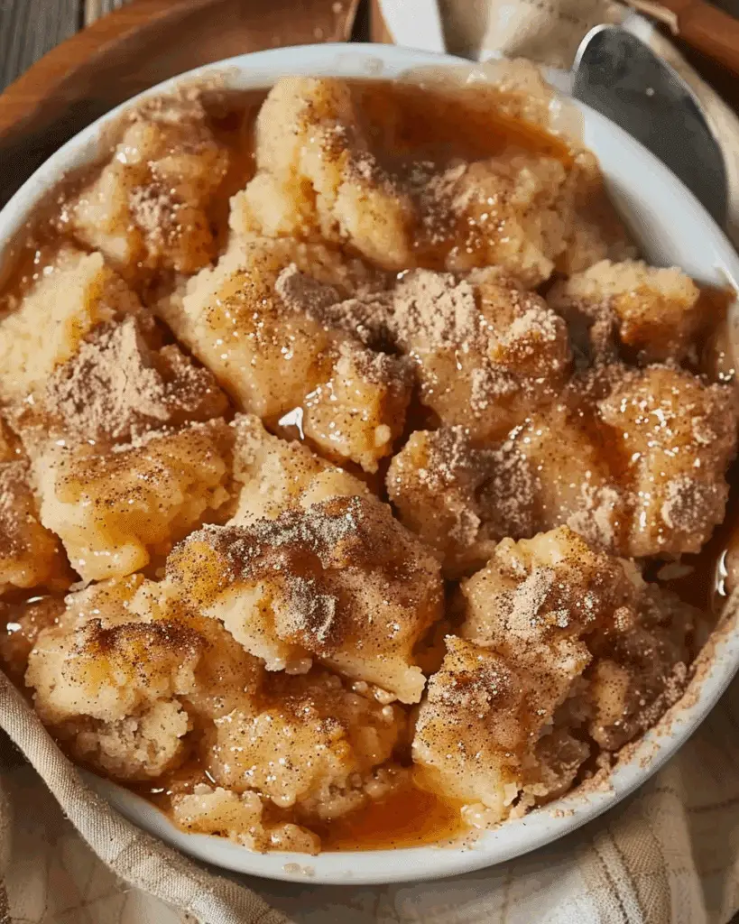 Snickerdoodle Cobbler