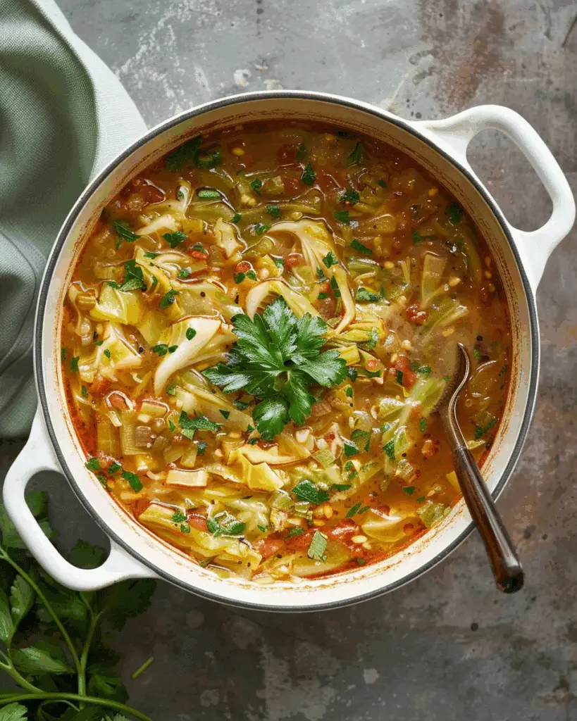 Summer Cabbage Soup
