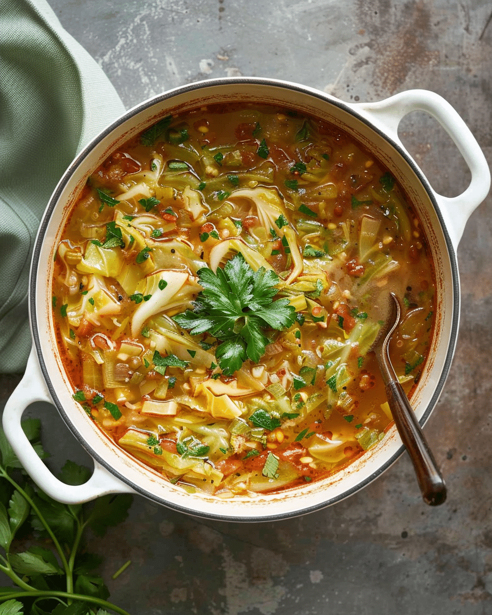 Summer Cabbage Soup