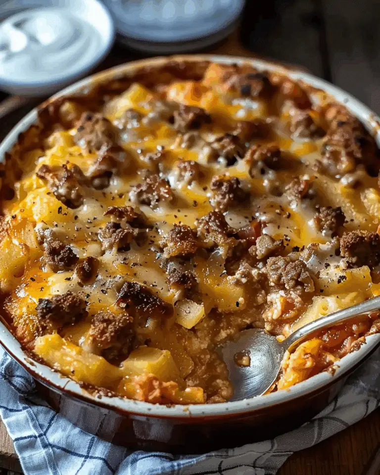 Hobo Casserole (Ground Beef Recipe)