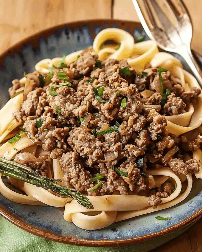 Salisbury Ground Beef