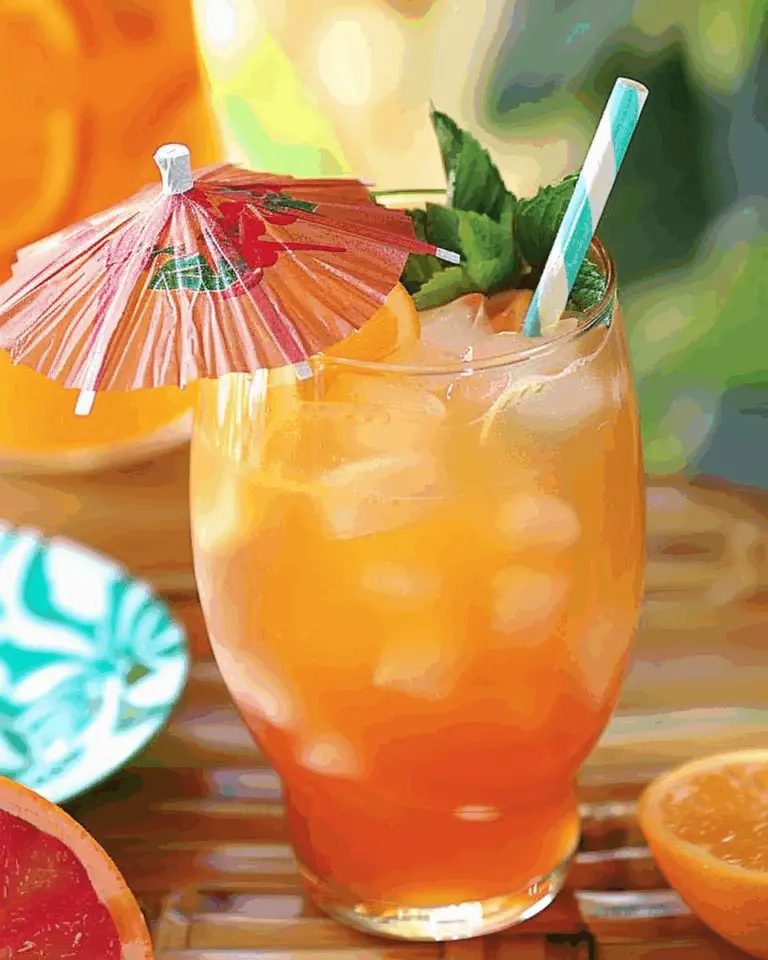 Tropical Rum Punch Cocktail Recipe