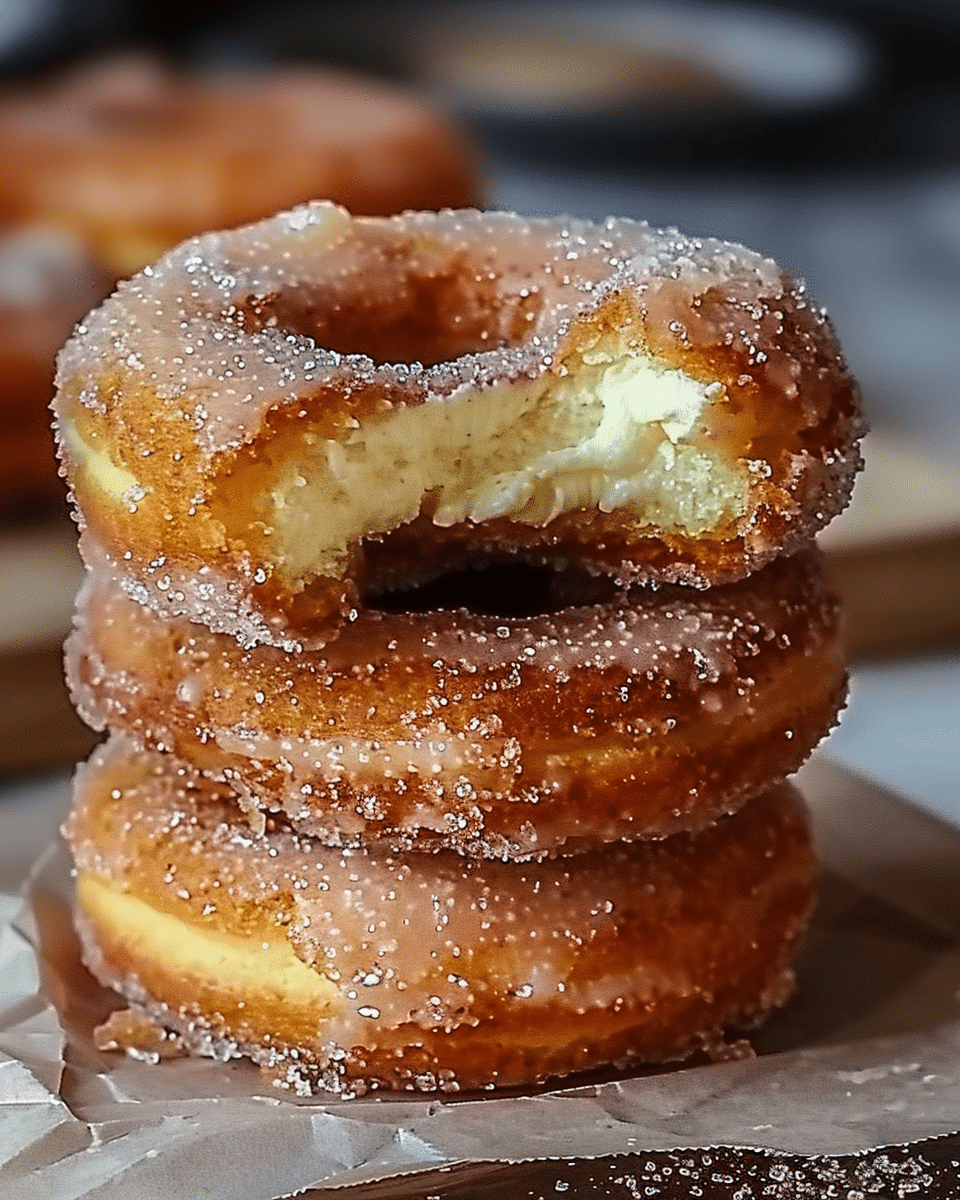Churro Cheesecake Donut Cookies