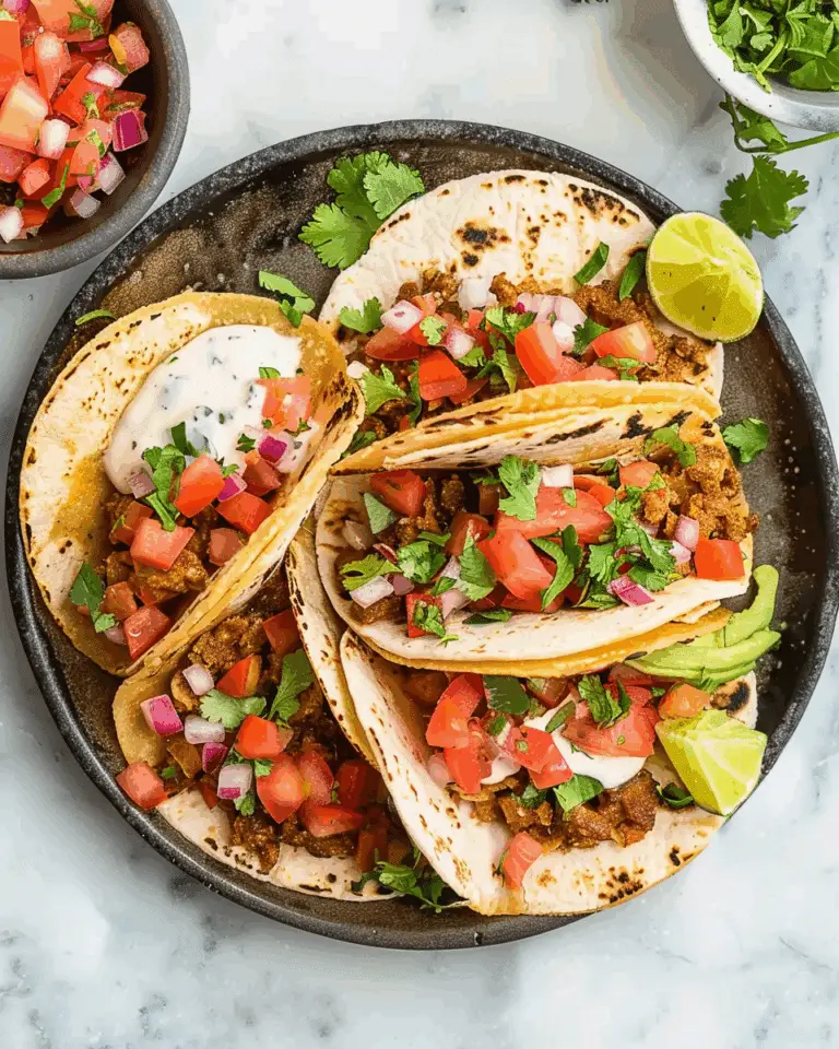 Burnt Cheese Tacos