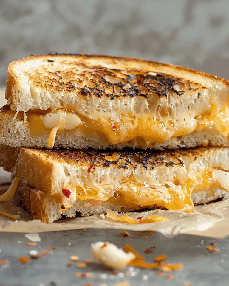 Kimchi Grilled Cheese Sandwich