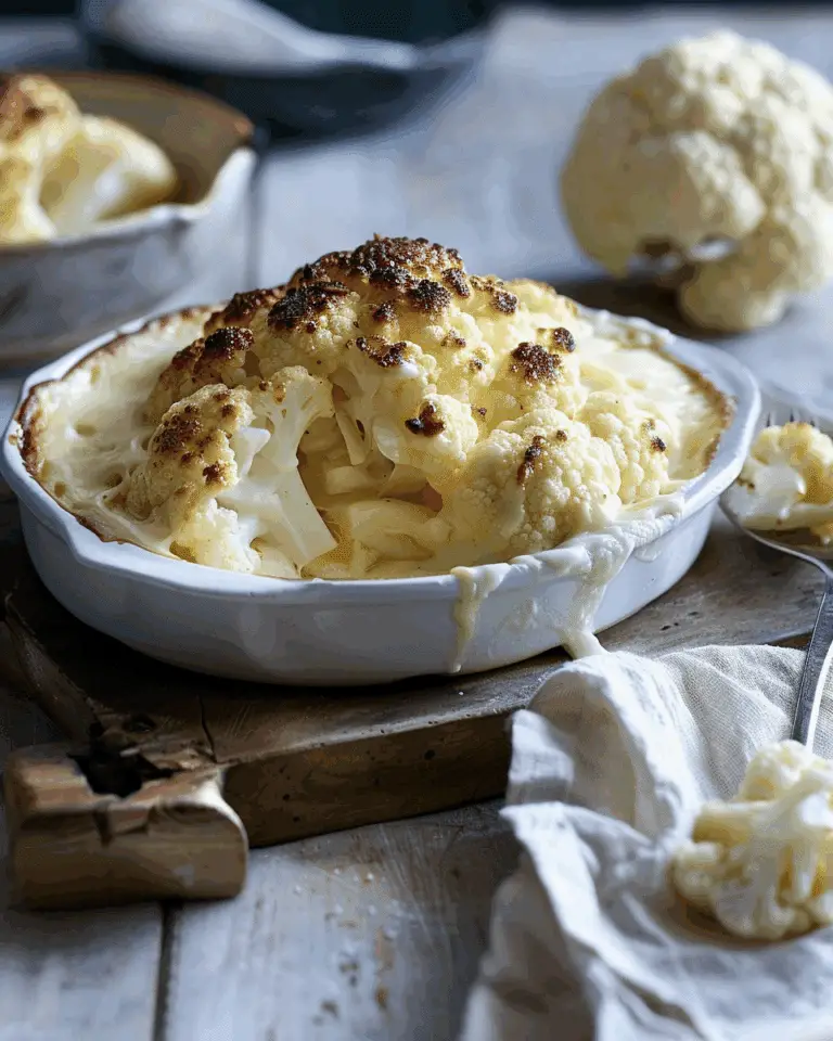 Cauliflower Cheese