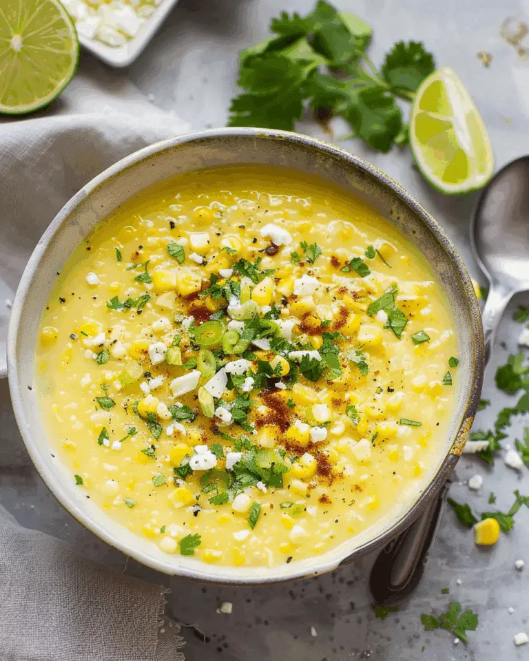 Mexican Street Corn Soup