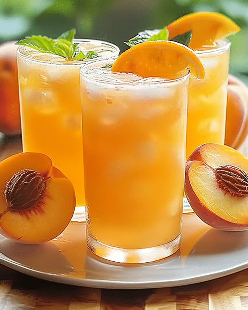 Refreshing Peach Lemonade: The Perfect Summer Drink