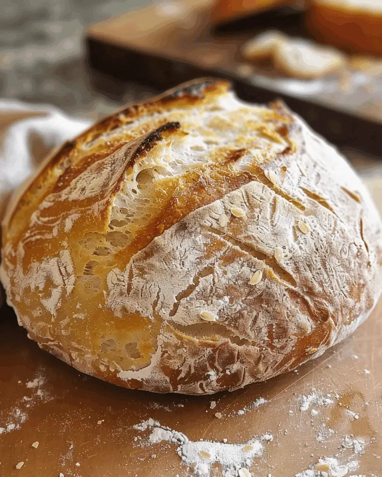 4-Ingredient Artisan Bread Recipe