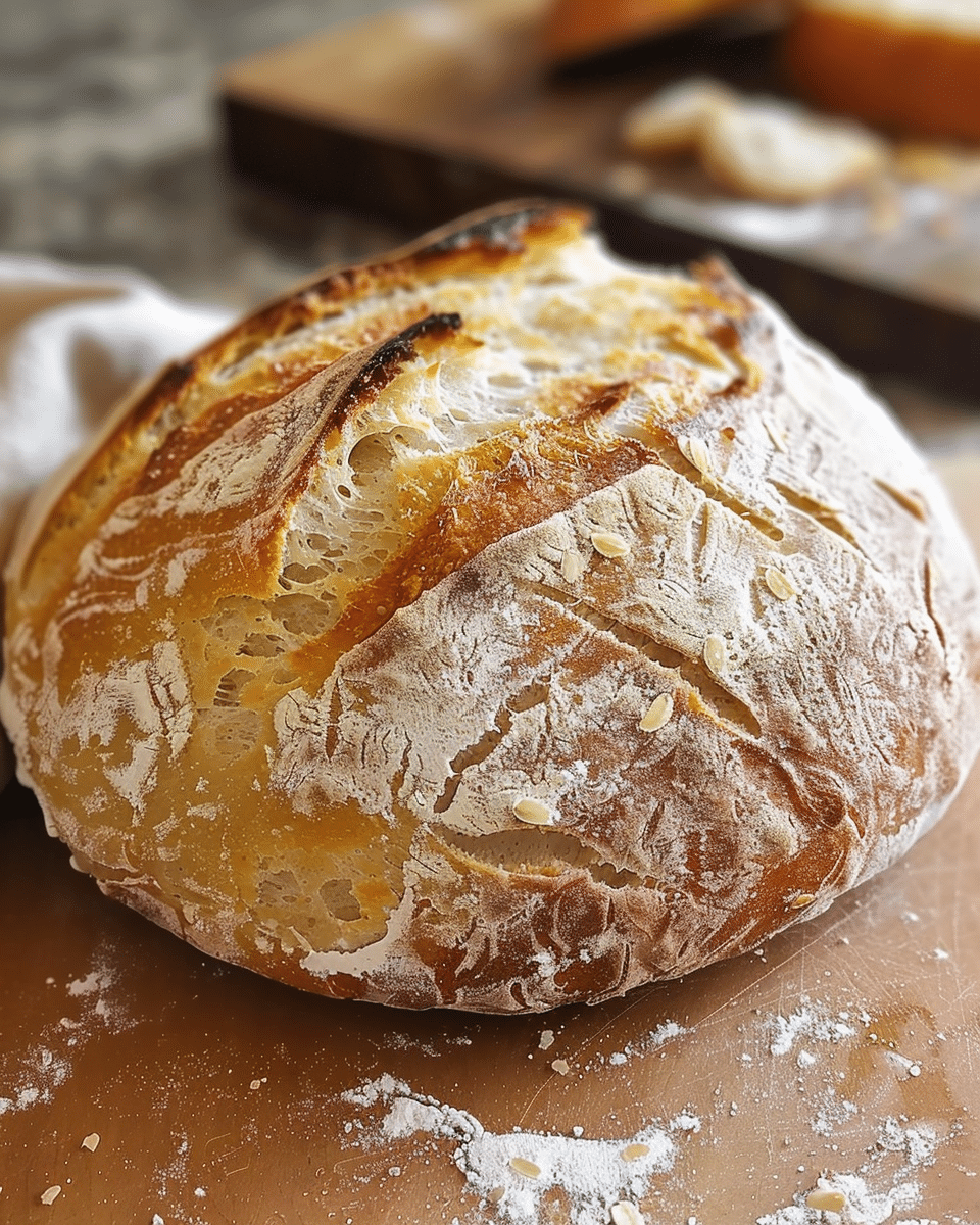 4-Ingredient Artisan Bread Recipe
