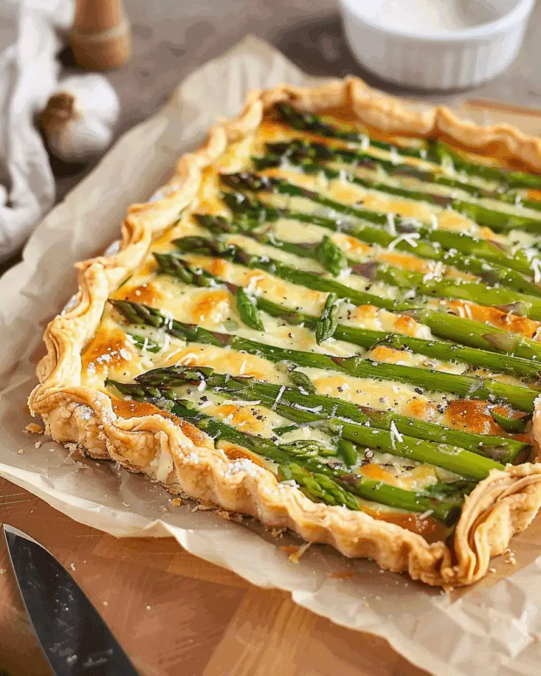 Asparagus Tart with Gruyère