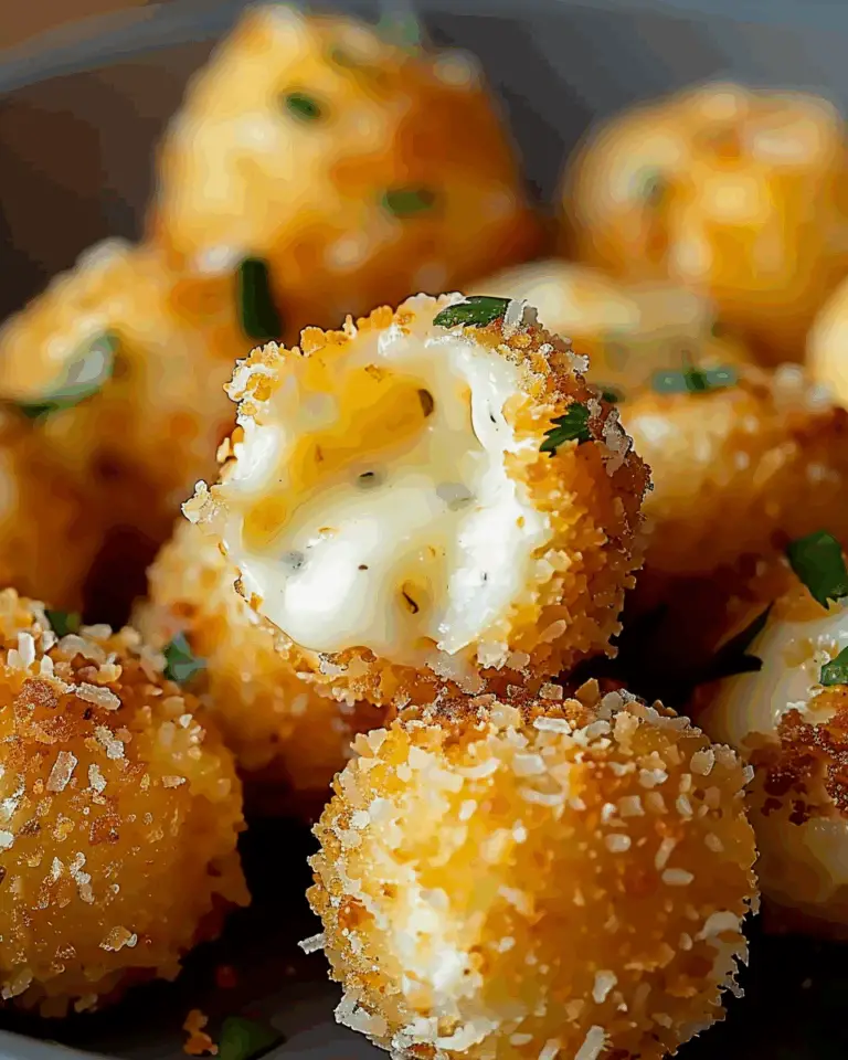 Cheesy Parmesan Mozzarella Bites