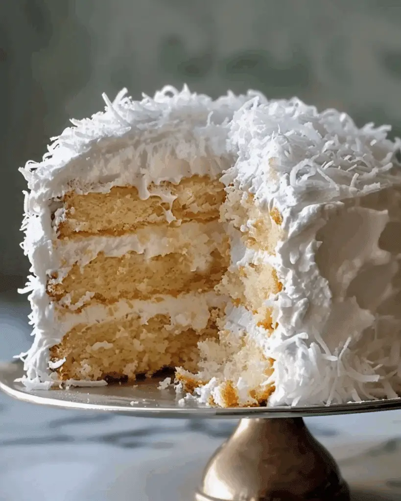 Coconut Cloud Cake