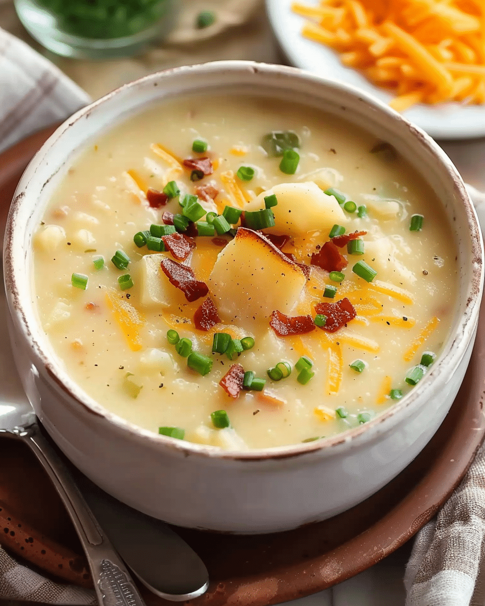 Easy Crock Pot Potato Soup Recipe