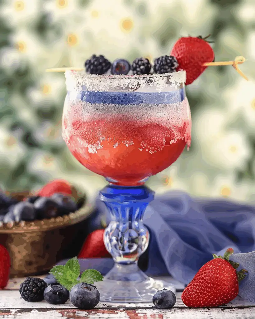 Red, White & Blue Daiquiri