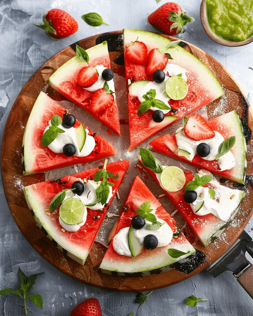 Watermelon Pizza