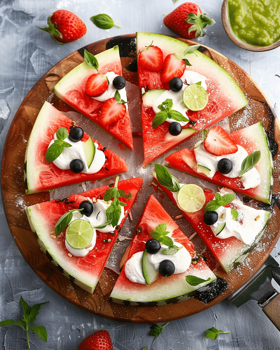 Watermelon Pizza