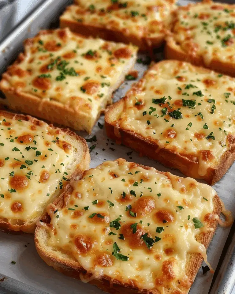 Cheesy Texas Toast Recipe