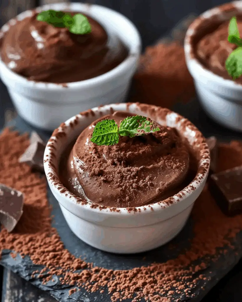 Cottage Cheese Chocolate Mousse