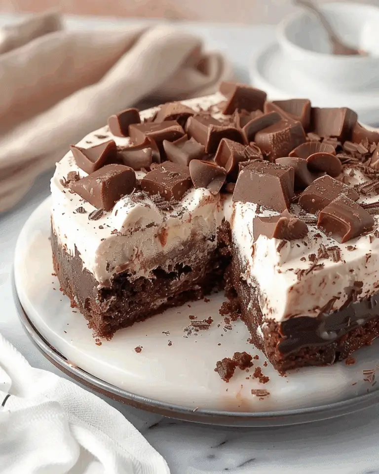 Delicious Brownie Ice Cream Cake