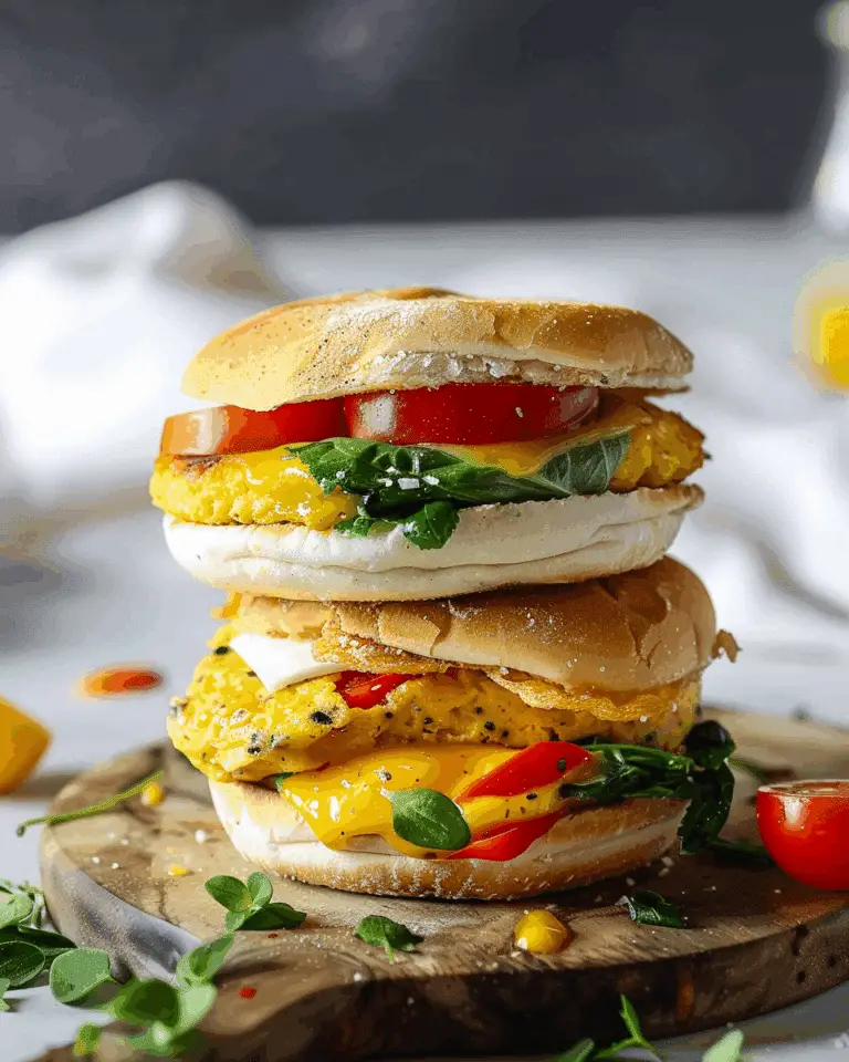 Healthy Breakfast Sandwich (Make-Ahead Recipe)